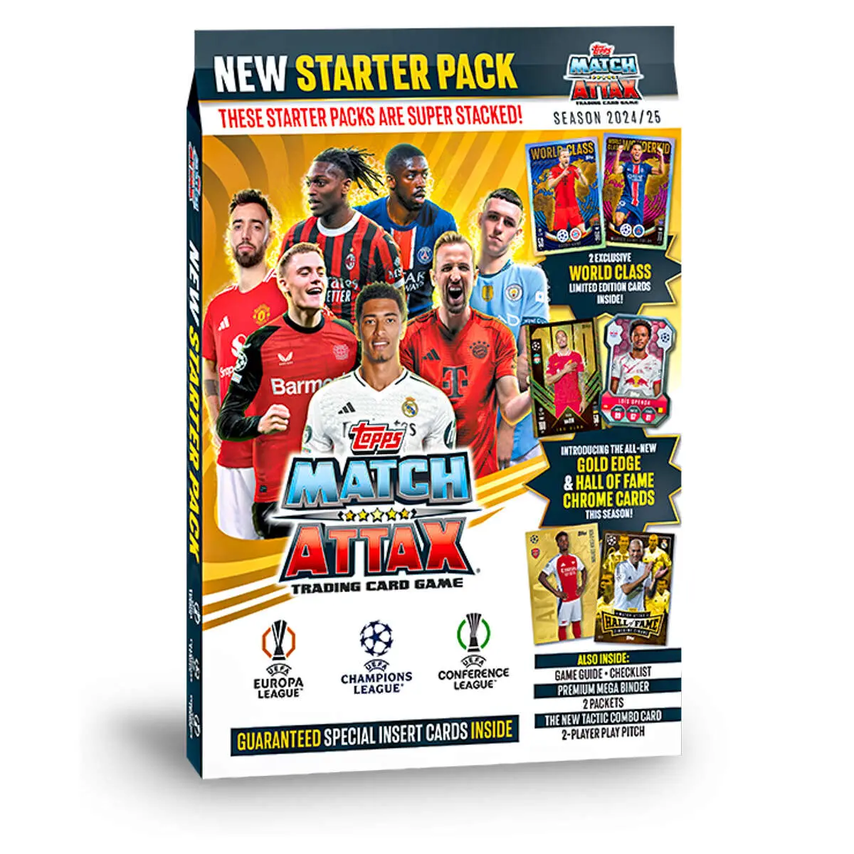 Topps Match Attax Uefa 2024/25 Trading Cards Starter Pack 1