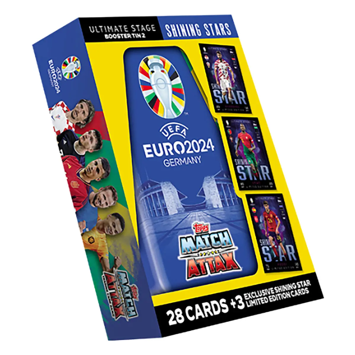 Topps Match Attax Euro 2024 -  Shining Stars Booster Tin 1