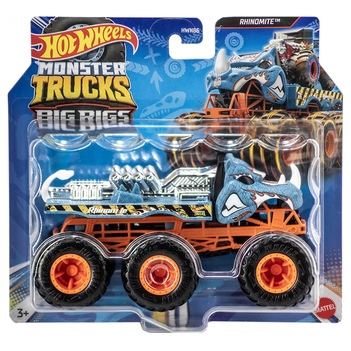 Hot Wheels Monster Trucks: Big Rigs - Rhinomite 1