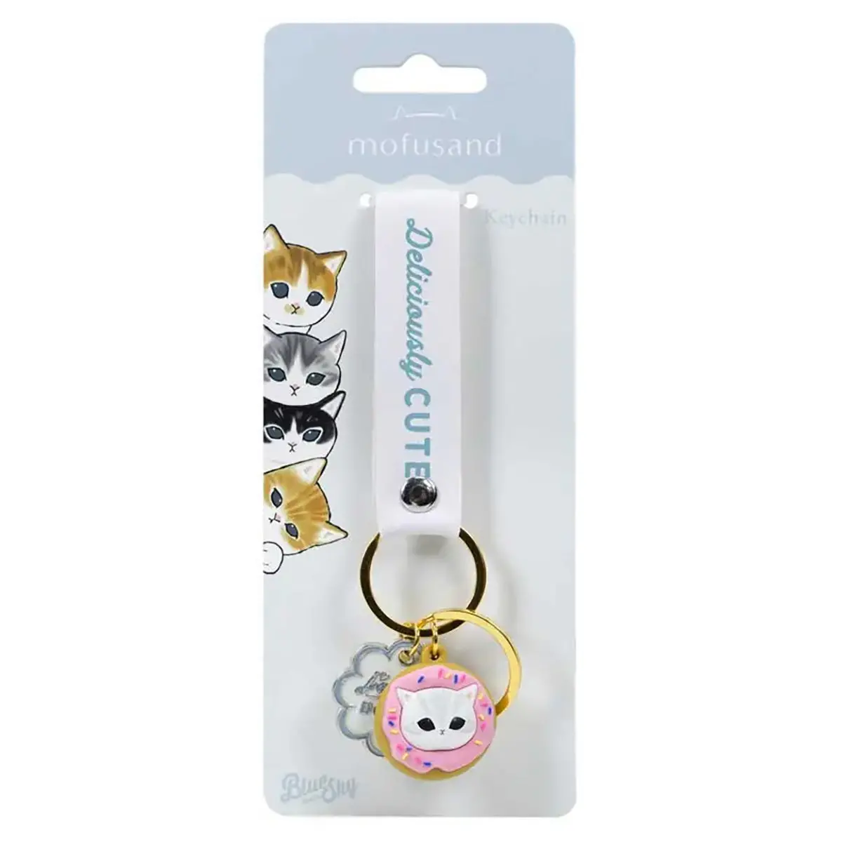 Mofusand Deliciously Cute Keychain Charm 1