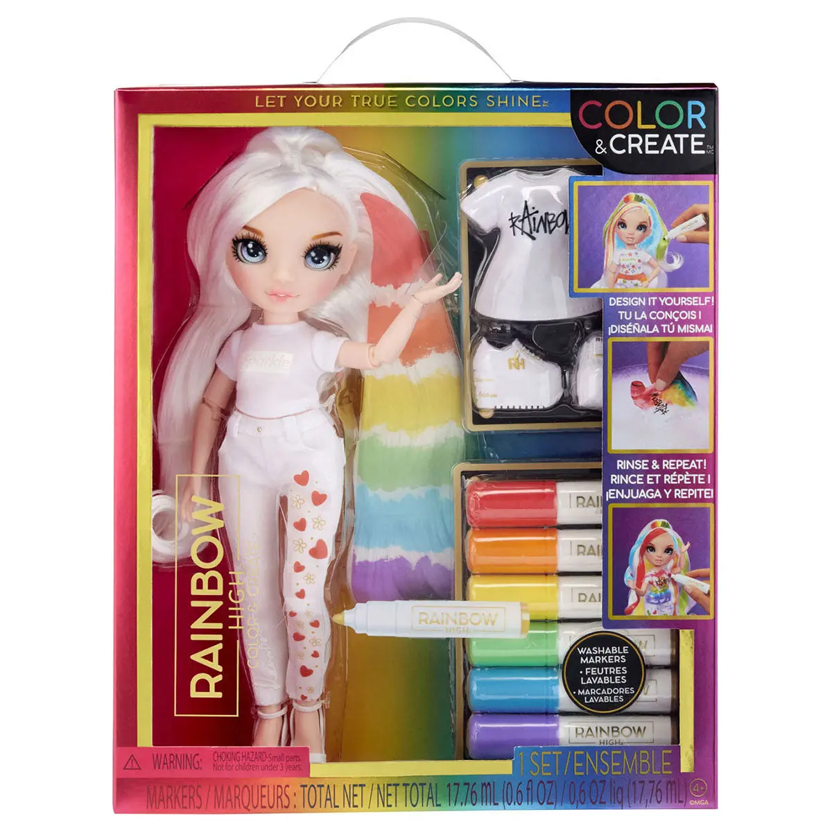 Rainbow High Colour & Create Doll 1