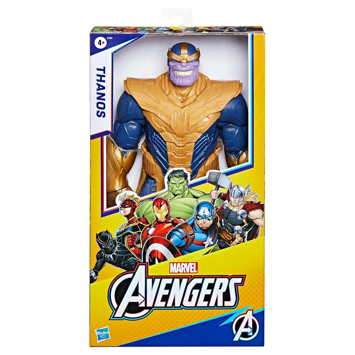 Marvel Avengers Titan Hero Series Thanos 12" Figure 1
