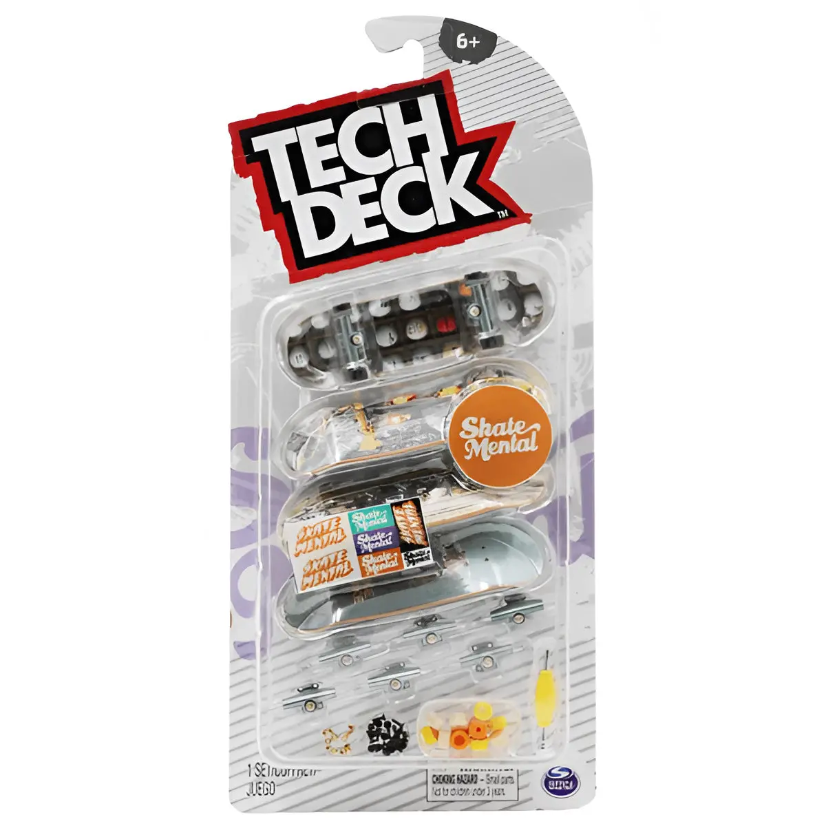 Tech Deck Skate Mental 96Mm Fingerboards (4 Pack) 1