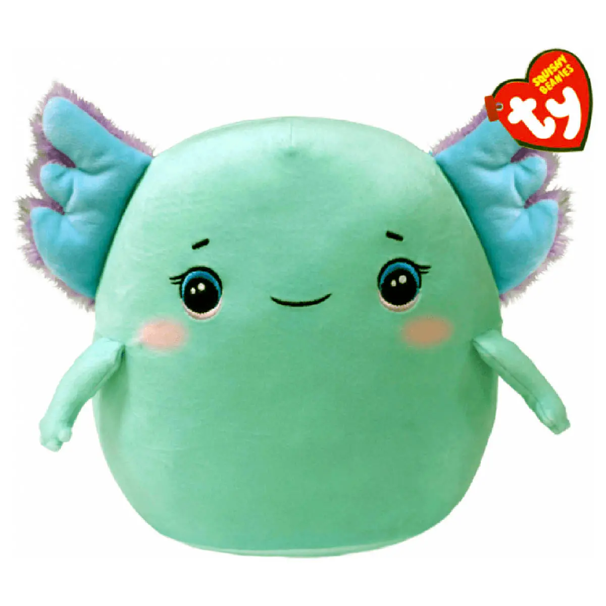 Ty Squishy Beanies Charlie Axolotl 10" Plush 1