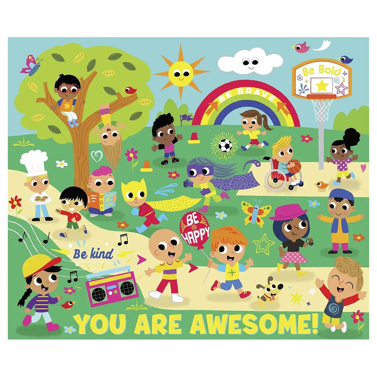 Littlr Gibsons You Are Awesome 48 Piece Jigsaw Puzzle 2