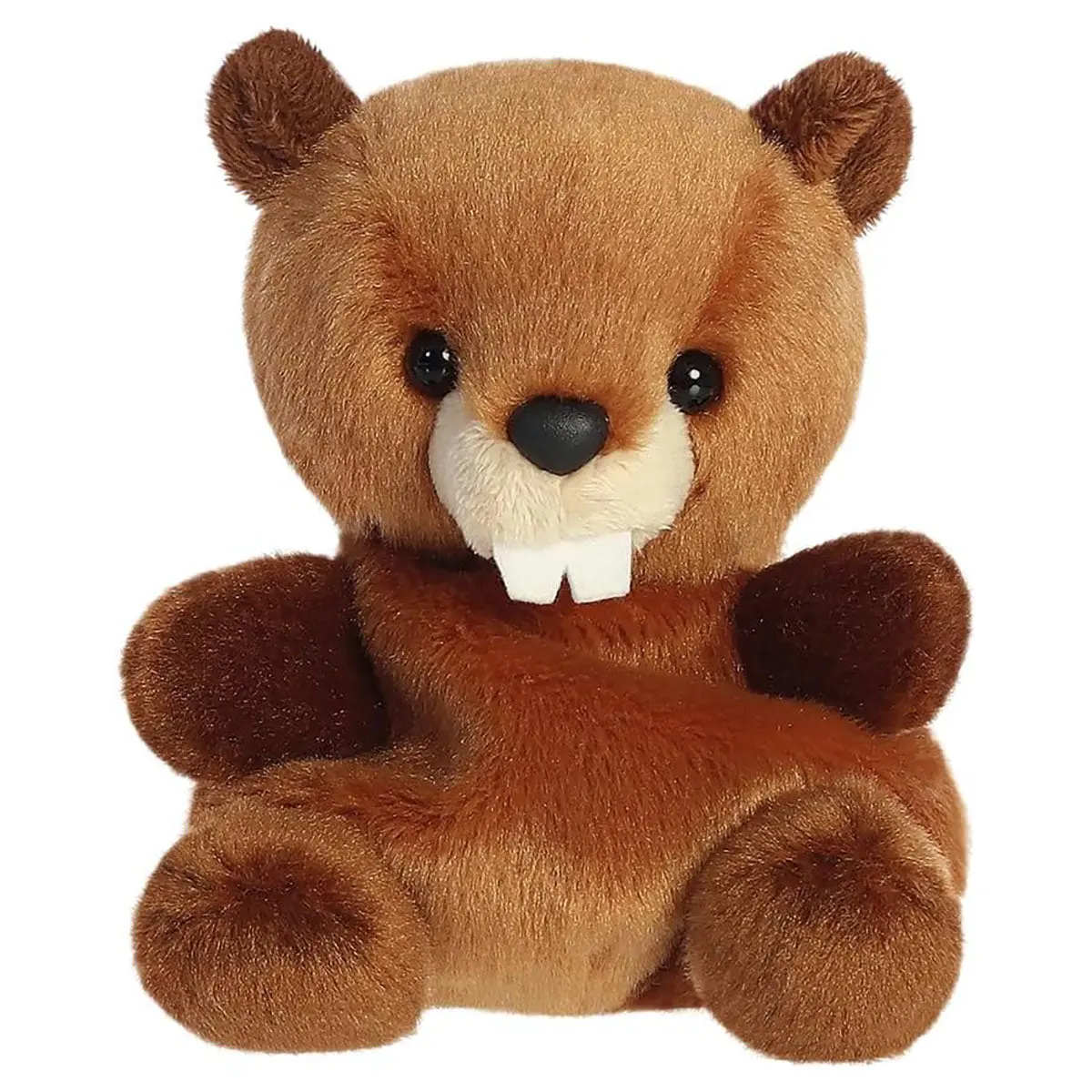 Palm Pals Chewy Beaver 13Cm Soft Toy 1