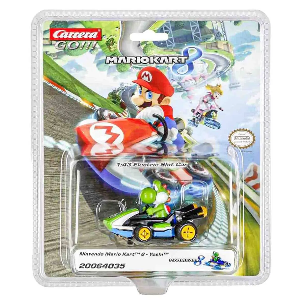 Carrera Go!!! Mario Kart 8: Yoshi Electric Slot Car 1