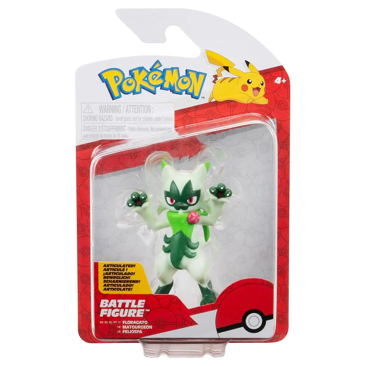 Pokémon Floragato Battle Figure 1