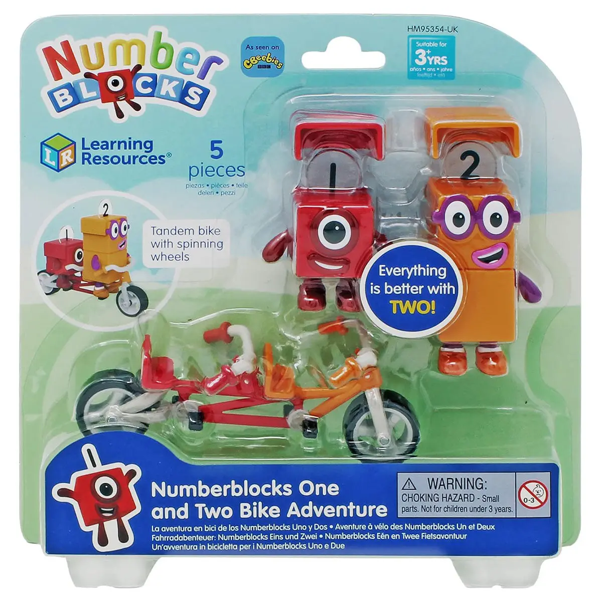 Numberblocks One And Two Bike Adventure Set 1