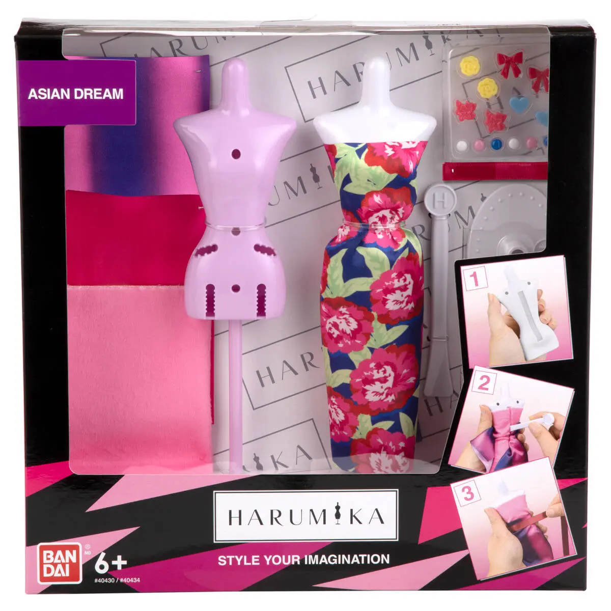 Bandai Harumika Asian Dream Double Torso Fashion Design Craft Kit 1