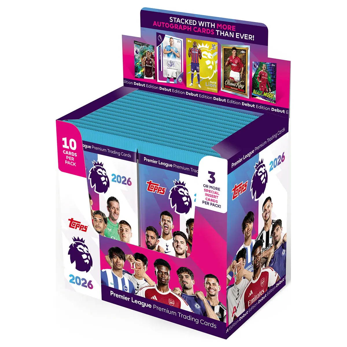 Topps Premier League 2025/26 Premium Trading Cards 28 Pack Box 1