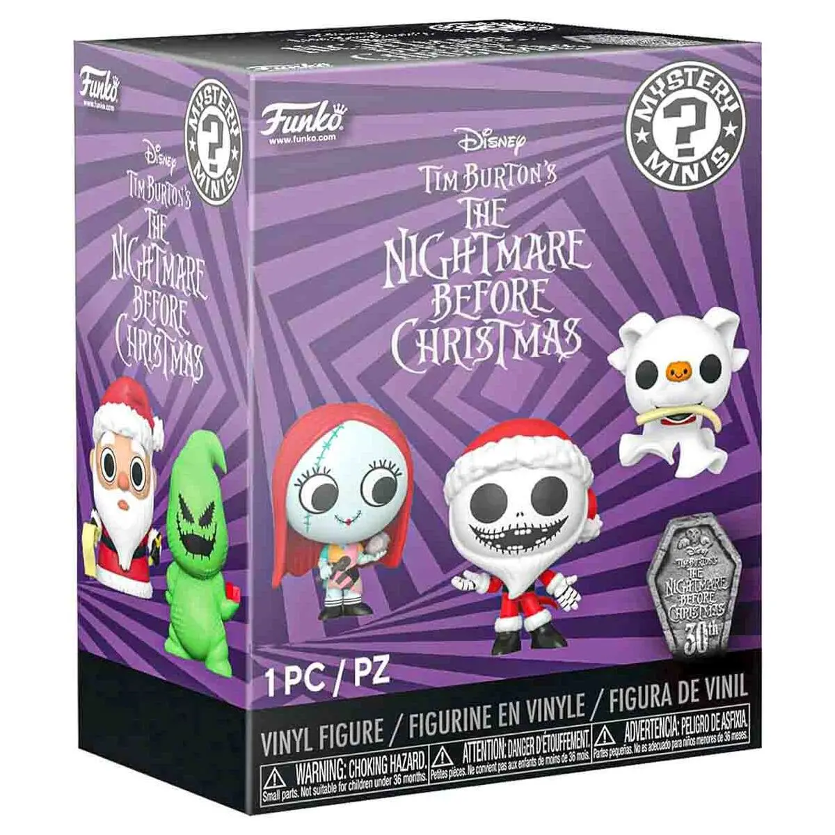 Funko Mystery Minis: The Nightmare Before Christmas Vinyl Figure (Styles Vary) 1