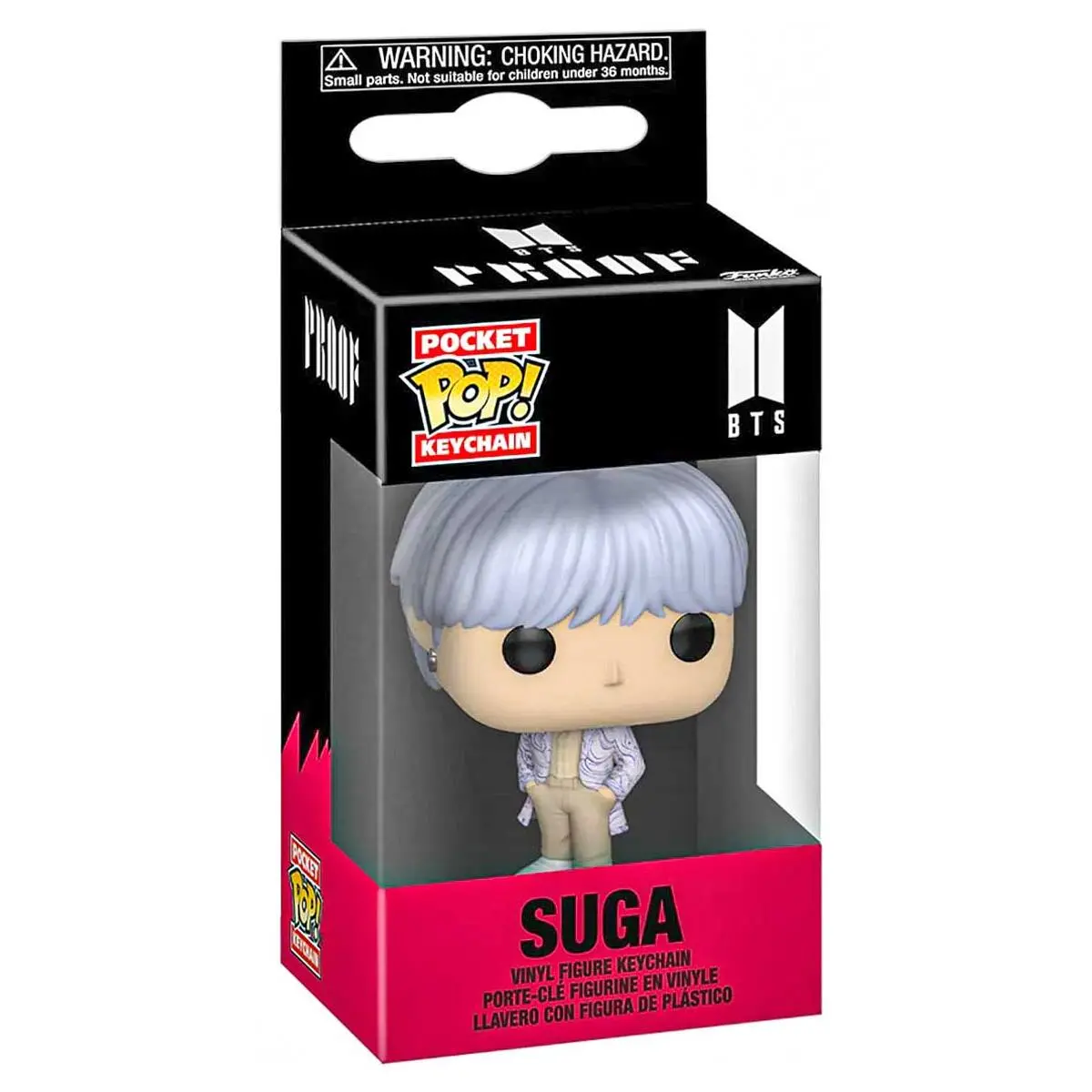 Funko Pop! Pocket Keychain: Bts: Proof: Suga Vinyl Figure 1