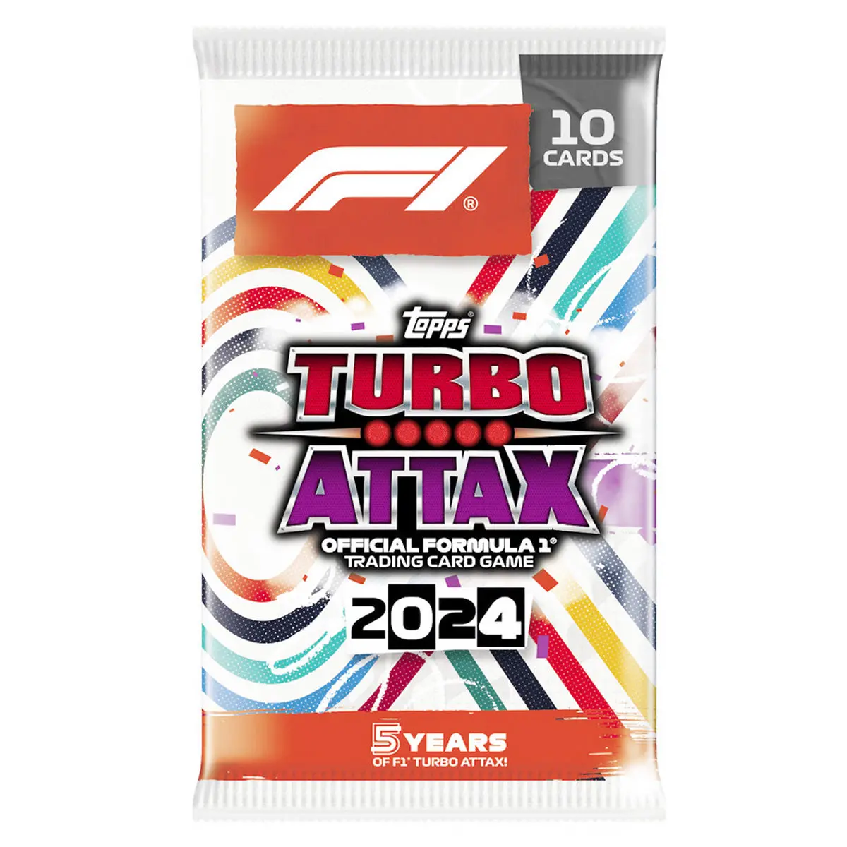 Topps Turbo Attax Official Formula 1 Trading Card Game 2024 Single Pack 1