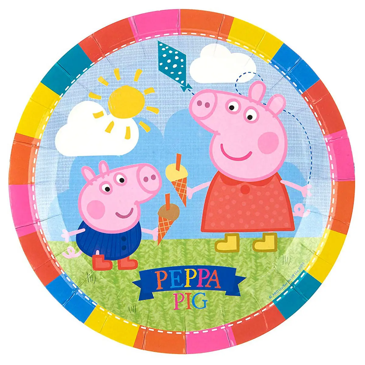 Peppa Pig Paper Plates (8 Pack) 1