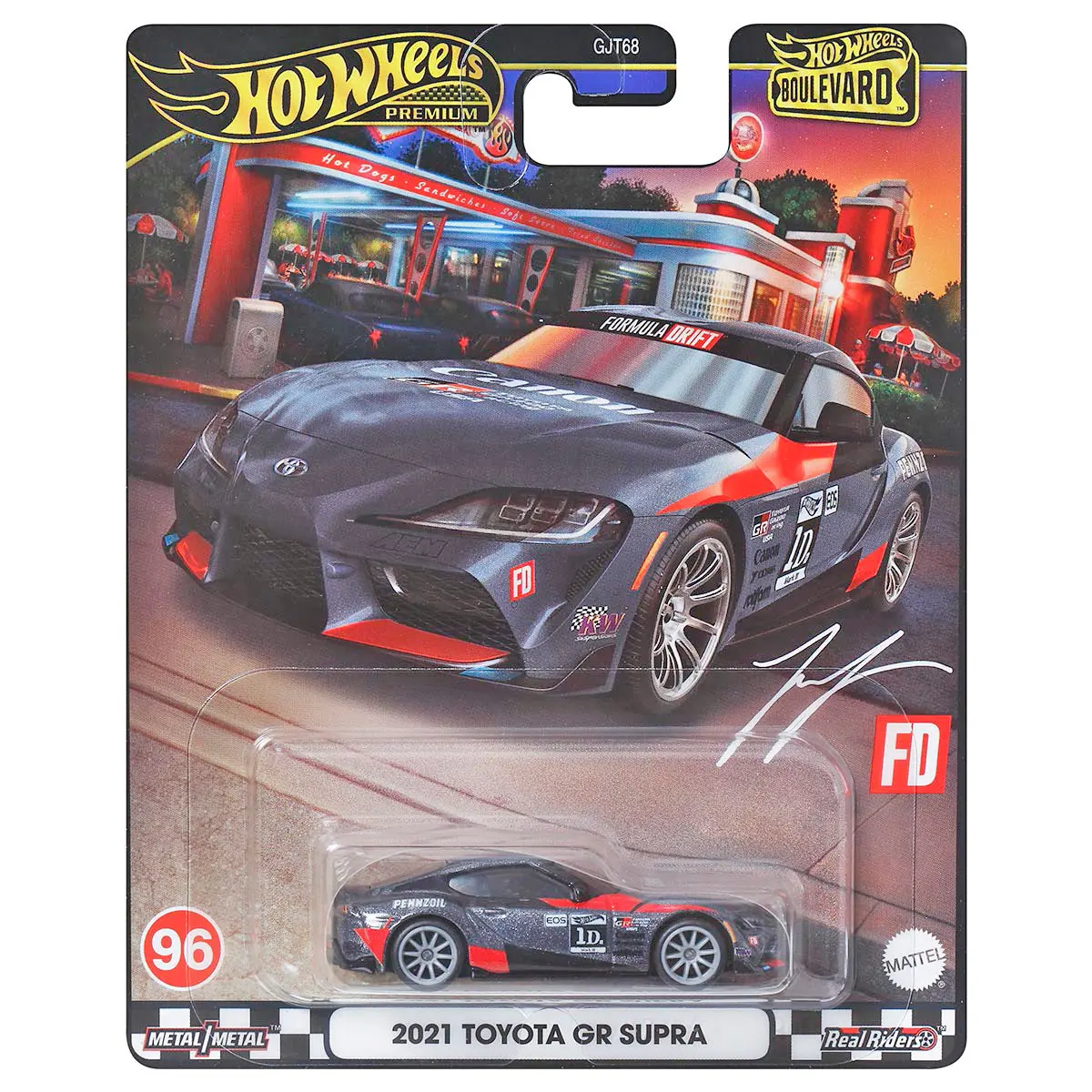 Hot Wheels Boulevard 2024: 2021 Toyota Gr Supra #96 1