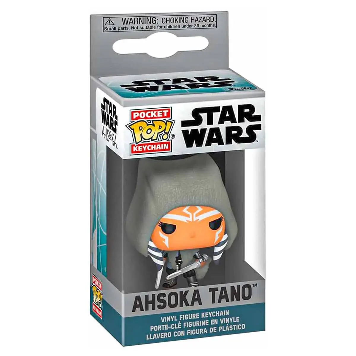 Funko Pop! Pocket Keychain: Star Wars: Ahsoka Tano Figure 1