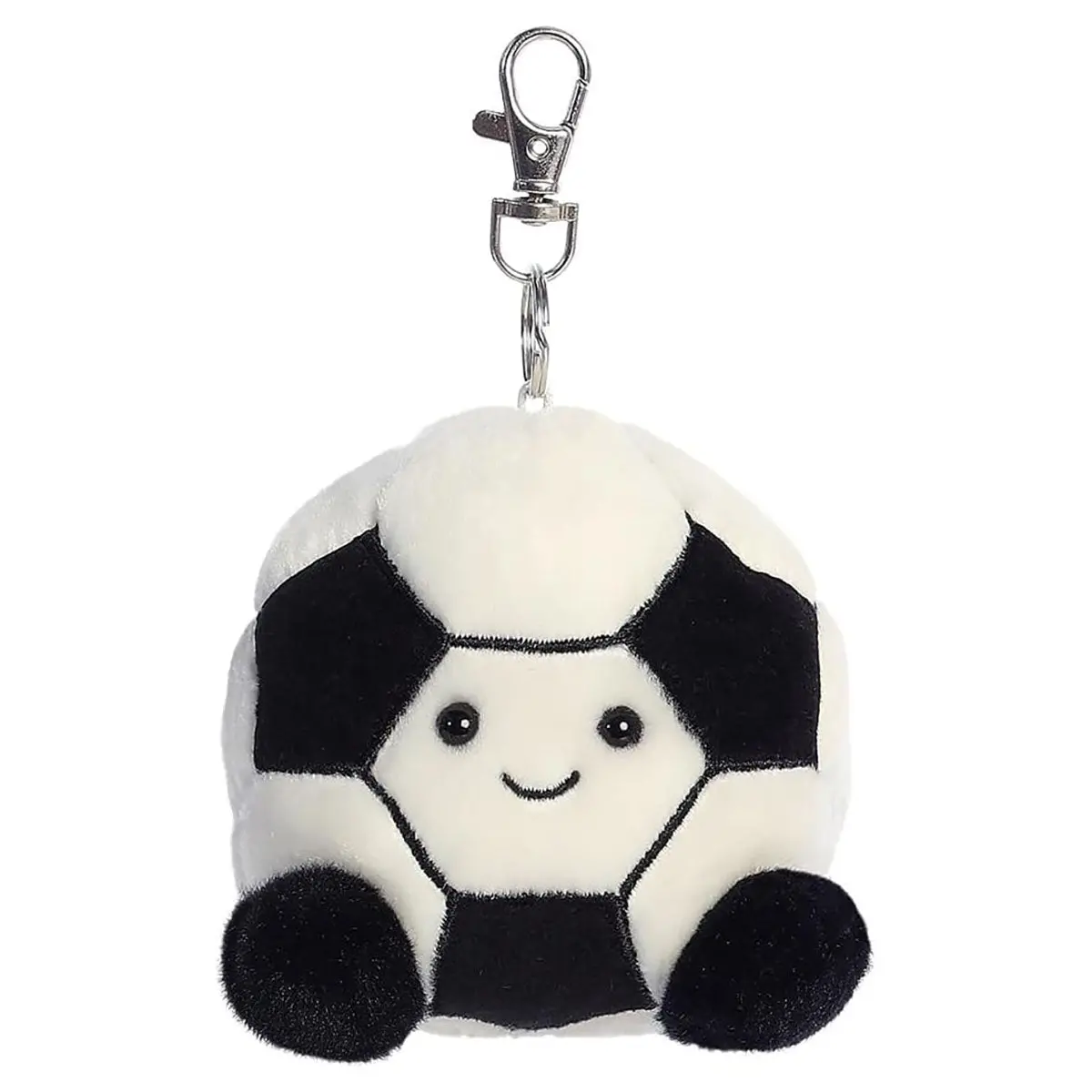 Palm Pals Striker Football Clip-On 4" Plush 1