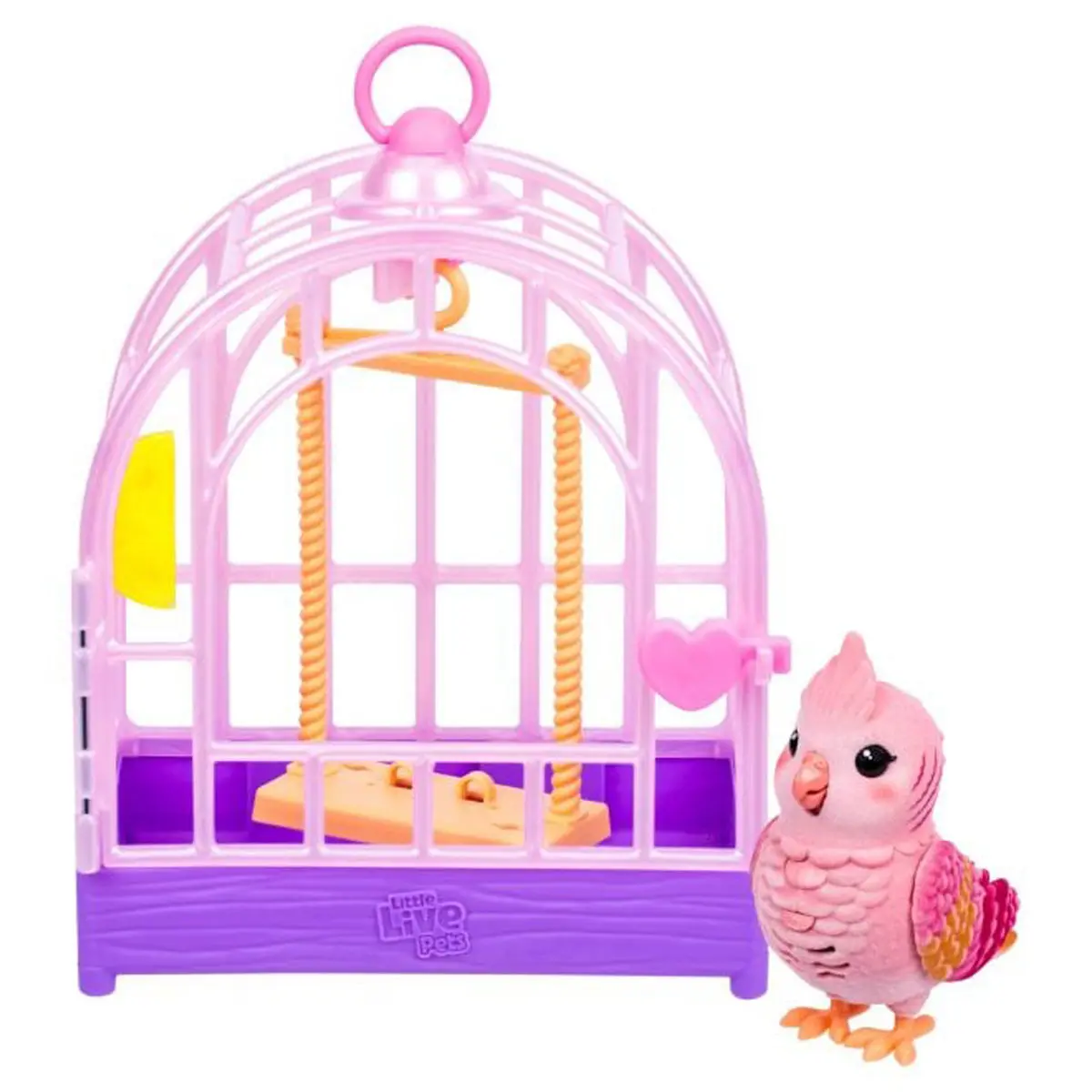 Little Live Pets My Really Real Bird & Cage - Rosie The Cockatiel Interactive Pet 2