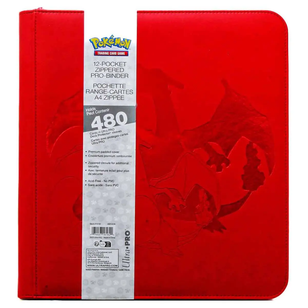 Pokémon Tcg: Elite Series Charizard 12-Pocket Zippered Pro Binder 1