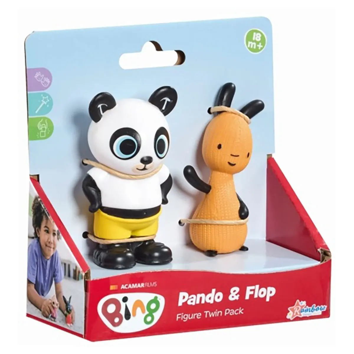 Bing Pando & Flop Figure Twin Pack 1