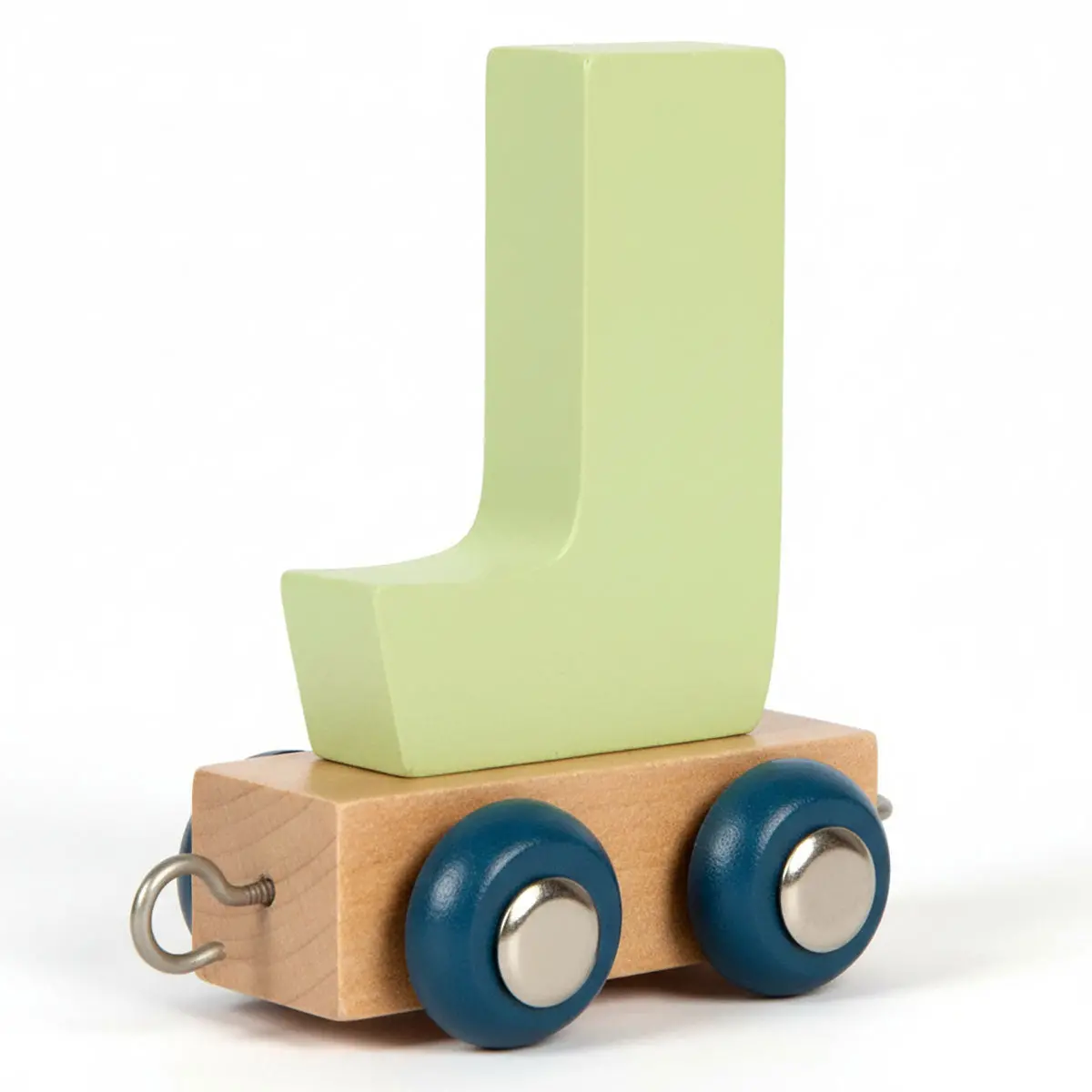 Letters Train Polar 'J' Wooden Toy 2