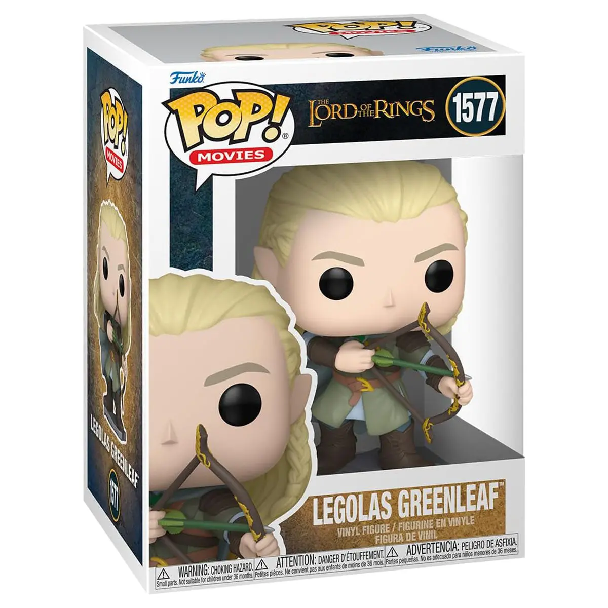 Funko Pop! Movies: The Lord Of The Rings: Legolas Greenleaf Vinyl Figure #1577 1