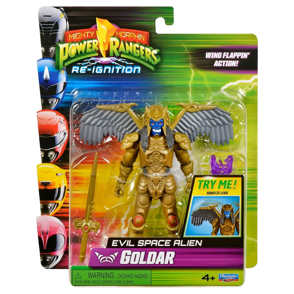 Mighty Morphin Power Rangers Re-Ignition: Evil Space Alien Goldar Figure 1