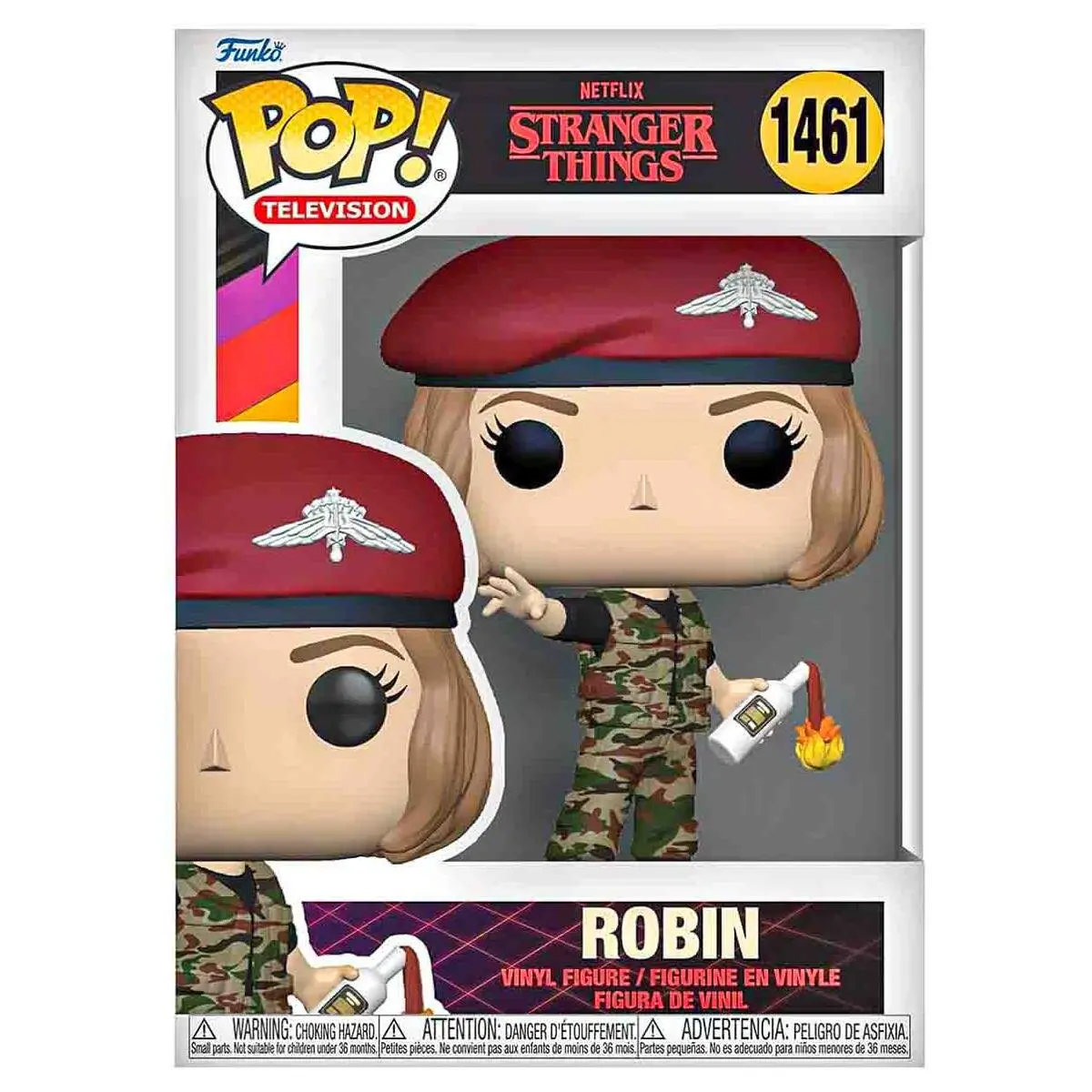 Funko Pop! Television: Stranger Things Season 4 Finale: Robin (Molotov Cocktail) Vinyl Figure #1461 1