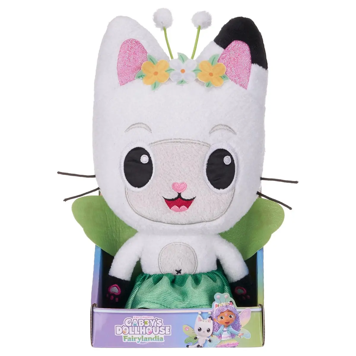Gabby's Dollhouse Fairylandia Pandy Paws Cat 10" Plush 1