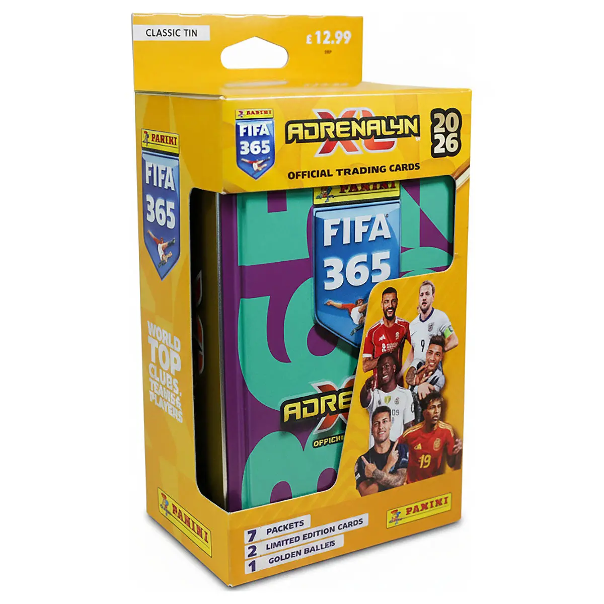 Panini Fifa 365 2025/26 Adrenalyn Xl Trading Cards Classic Tin - Green/Purple 1