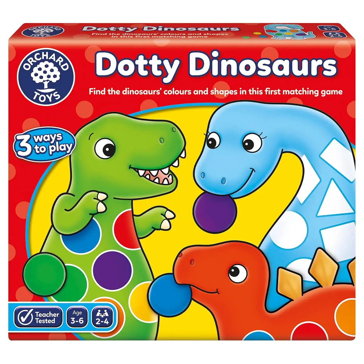 Orchard Toys Dotty Dinosaurs Game 1