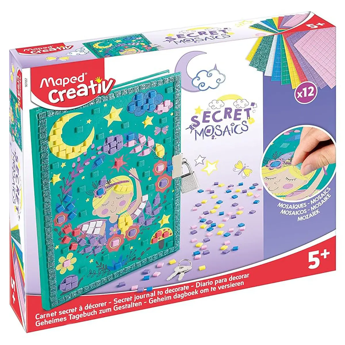 Maped Creativ Secret Mosaics Diary 1