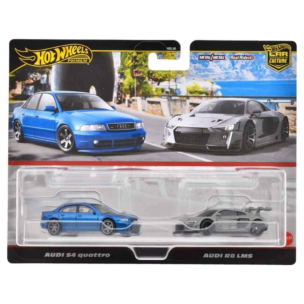 Hot Wheels Premium Car Culture: S4 Audi Quattro And Audi R8 Lms 1:64 Scale Cars 1