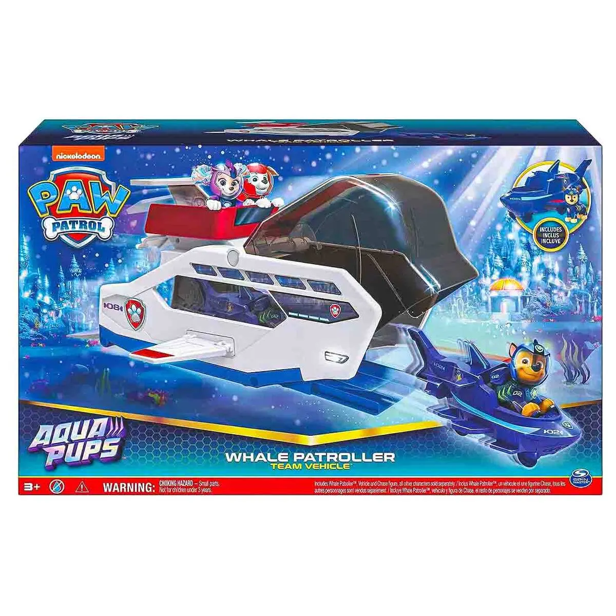 Paw Patrol Aqua Pups: Whale Patroller Team Vehicle 1