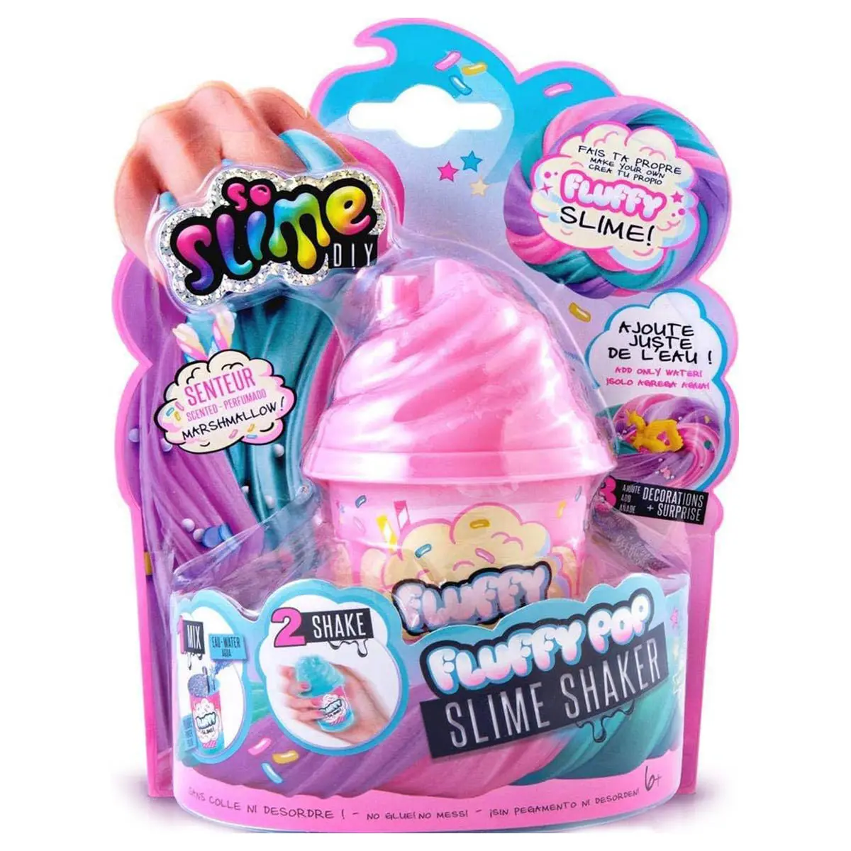 So Slime Diy: Fluffy Pop Slime Shaker Kit (Styles Vary) 1