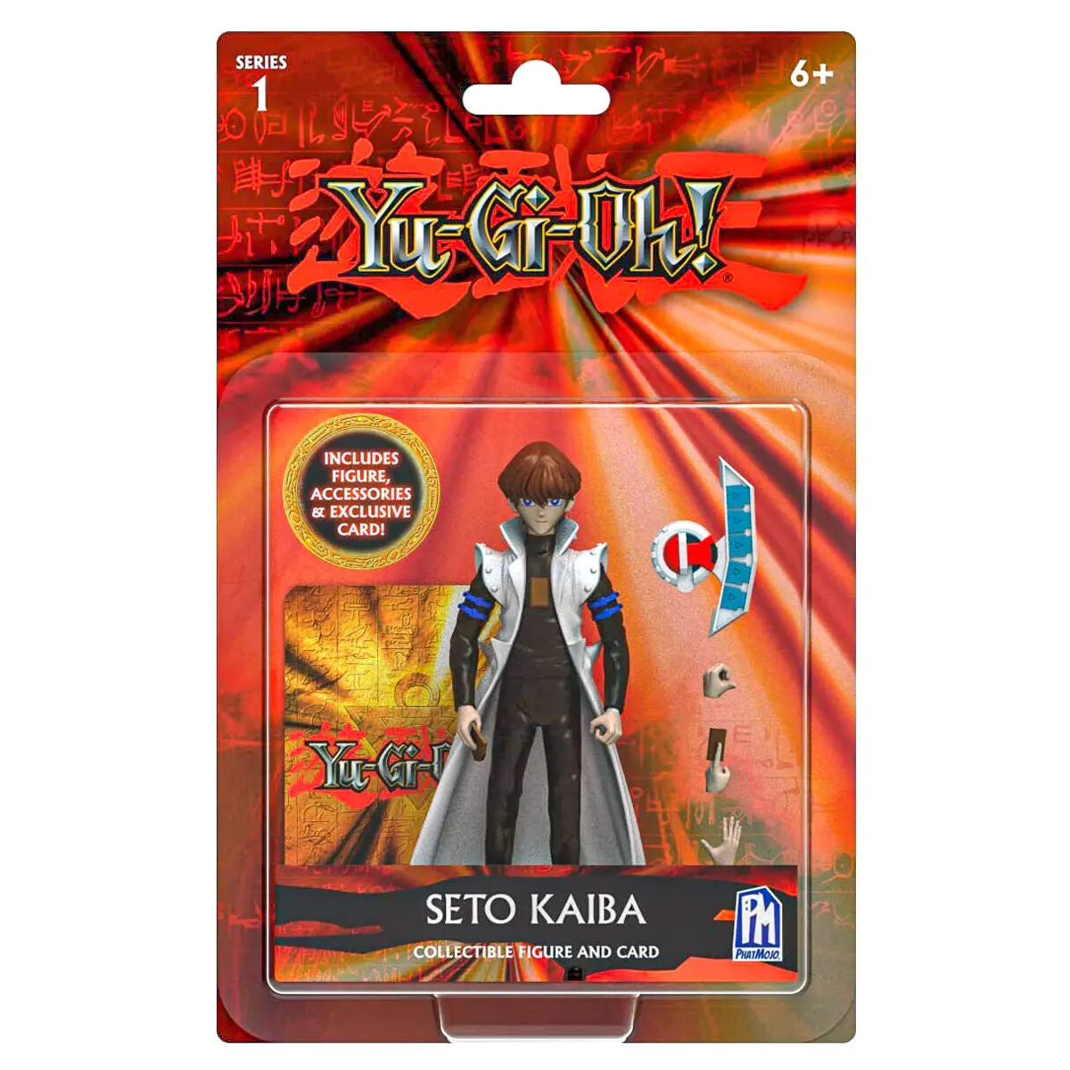 Yu-Gi-Oh! Seto Kaiba Collectible Figure And Card Series 1 1