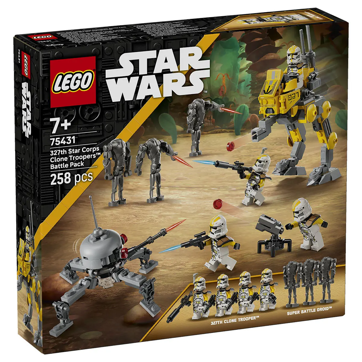 Lego Star Wars: 327Th Star Corps Clone Troopers Battle Pack Building Set 1
