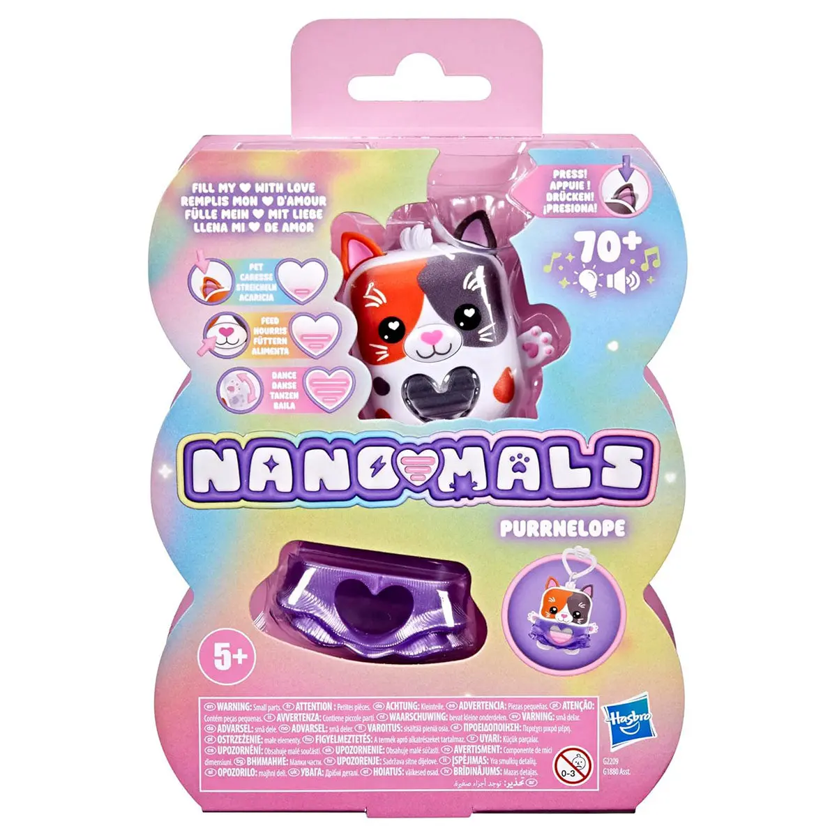 Nano-Mals Purrnelope The Calico Kitty Interactive Pet 1