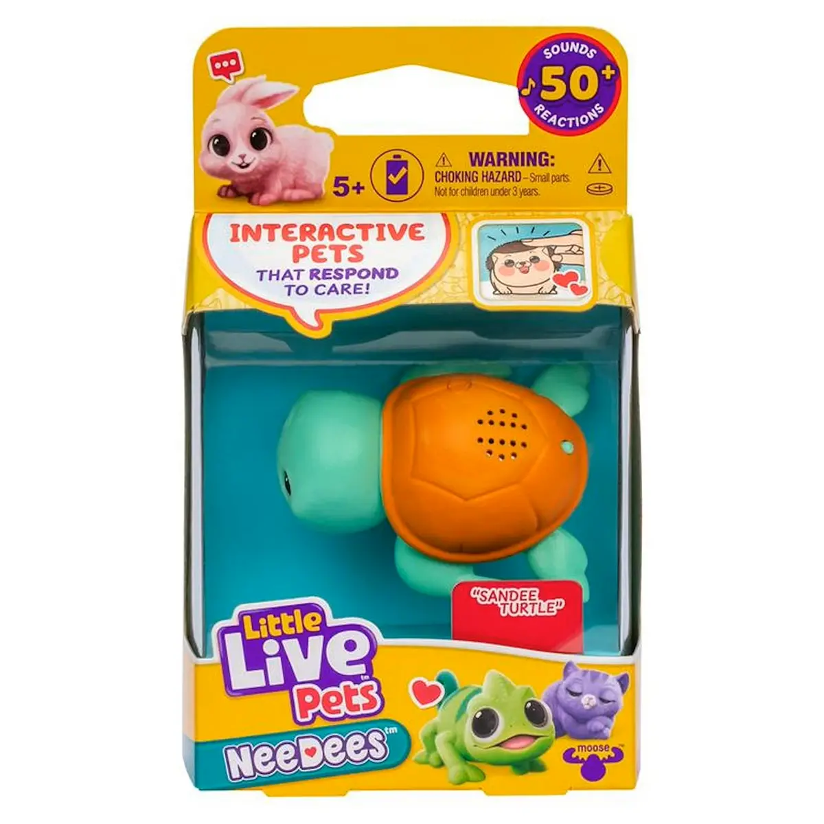 Little Live Pets Needees Sandee Turtle Interactive Pet 1
