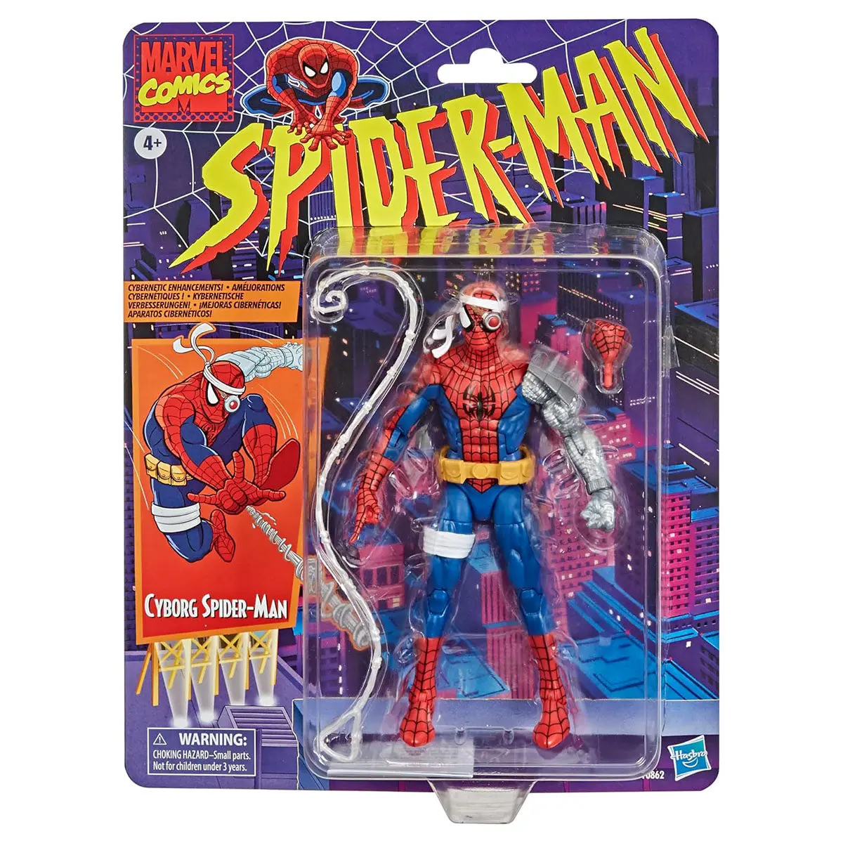 Marvel Legends Vintage Cyborg Spider-Man 6" Figure 1