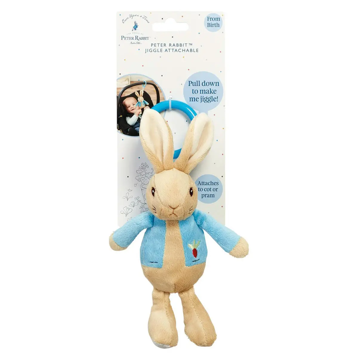 Peter Rabbit Jiggle Attachable Toy 1