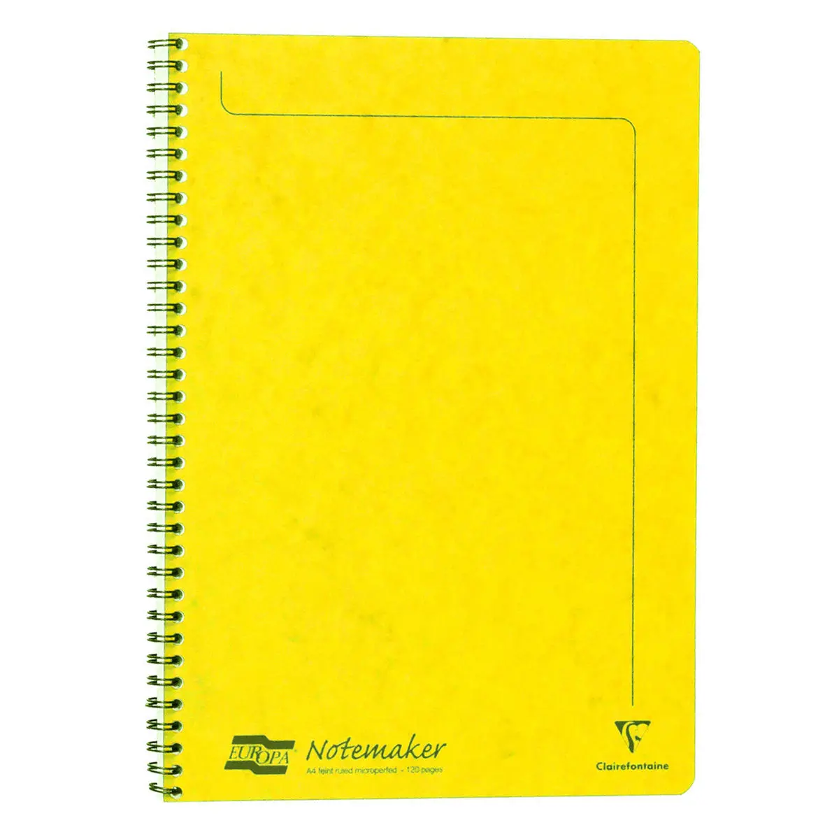Clairefontaine Europa A4 Notemaker Lemon Notebook 1