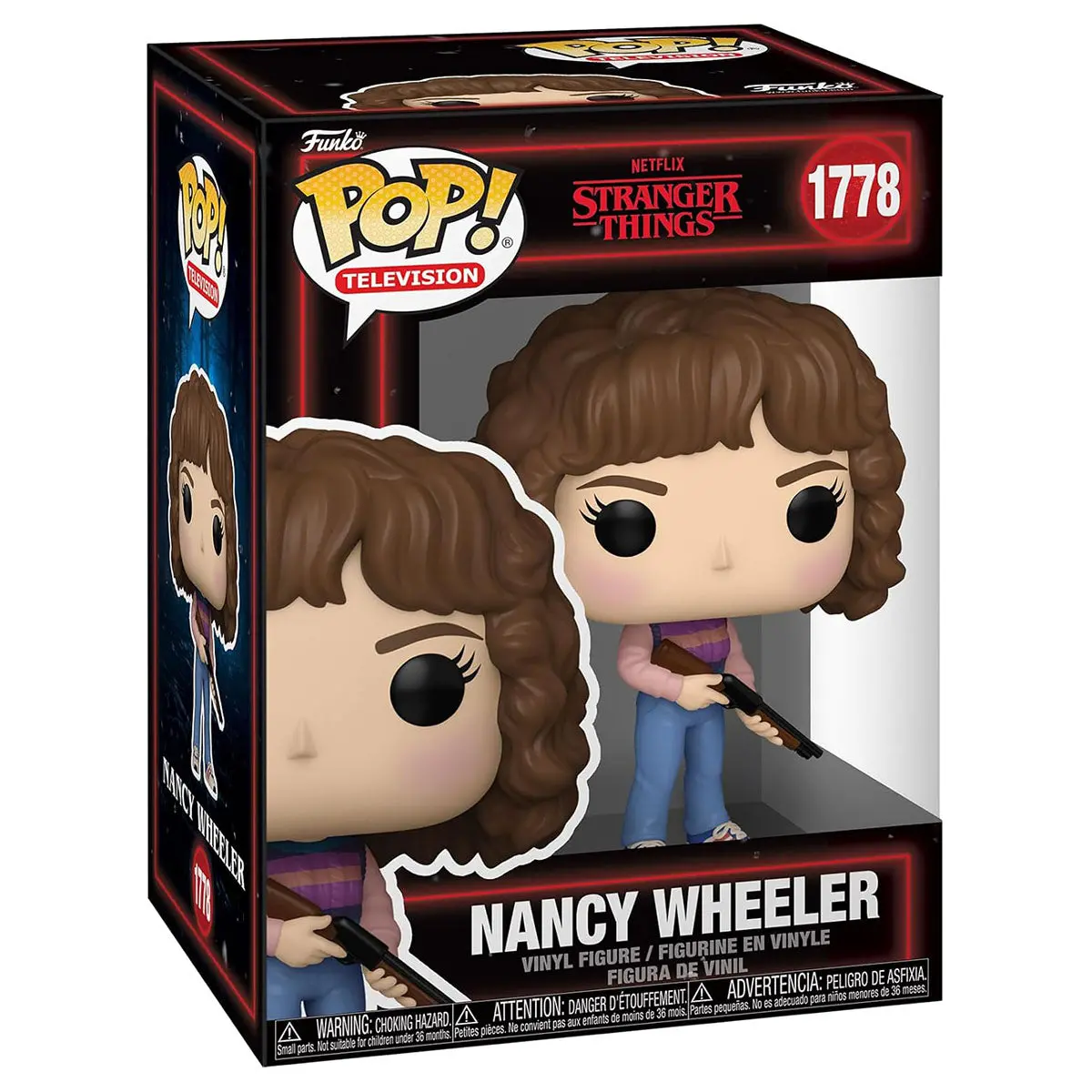 Funko Pop! Television: Stranger Things S5: Nancy Wheeler Vinyl Figure #1778 1