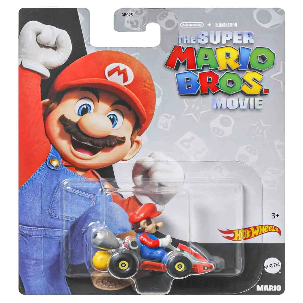 Hot Wheels The Super Mario Bros. Movie: Mario Kart Vehicle 1