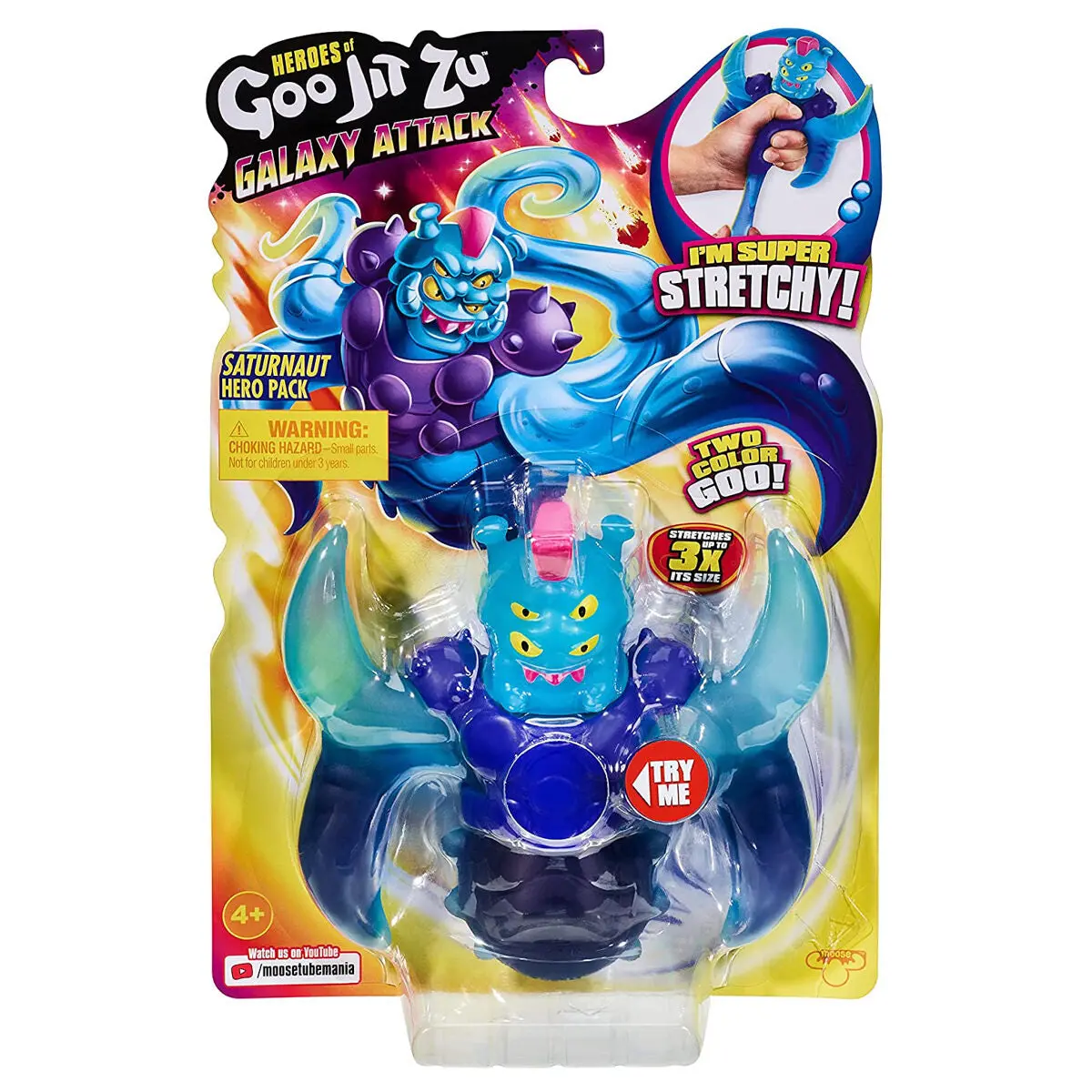 Heroes Of Goo Jit Zu Galaxy Attack Saturnaut Stretch Figure 1