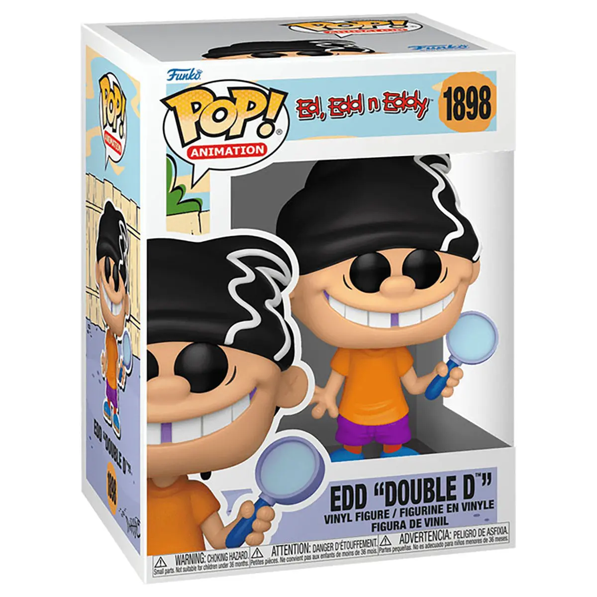 Funko Pop! Animation: Ed, Edd N Eddy: Edd 'Double D' Vinyl Figure #1898 1