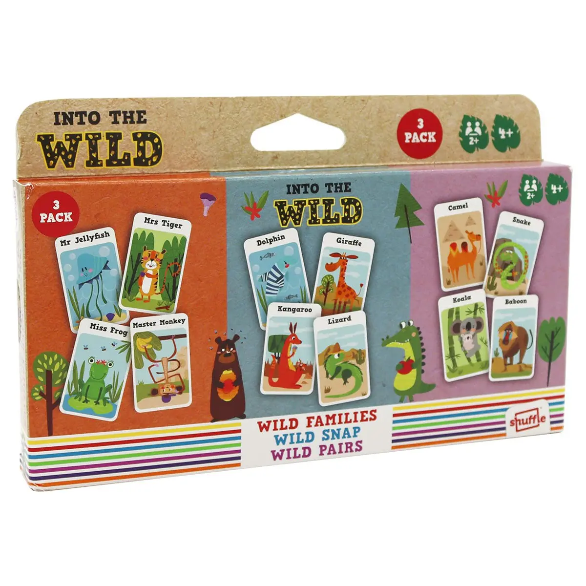 Shuffle Into The Wild Card Games (3 Pack) 1