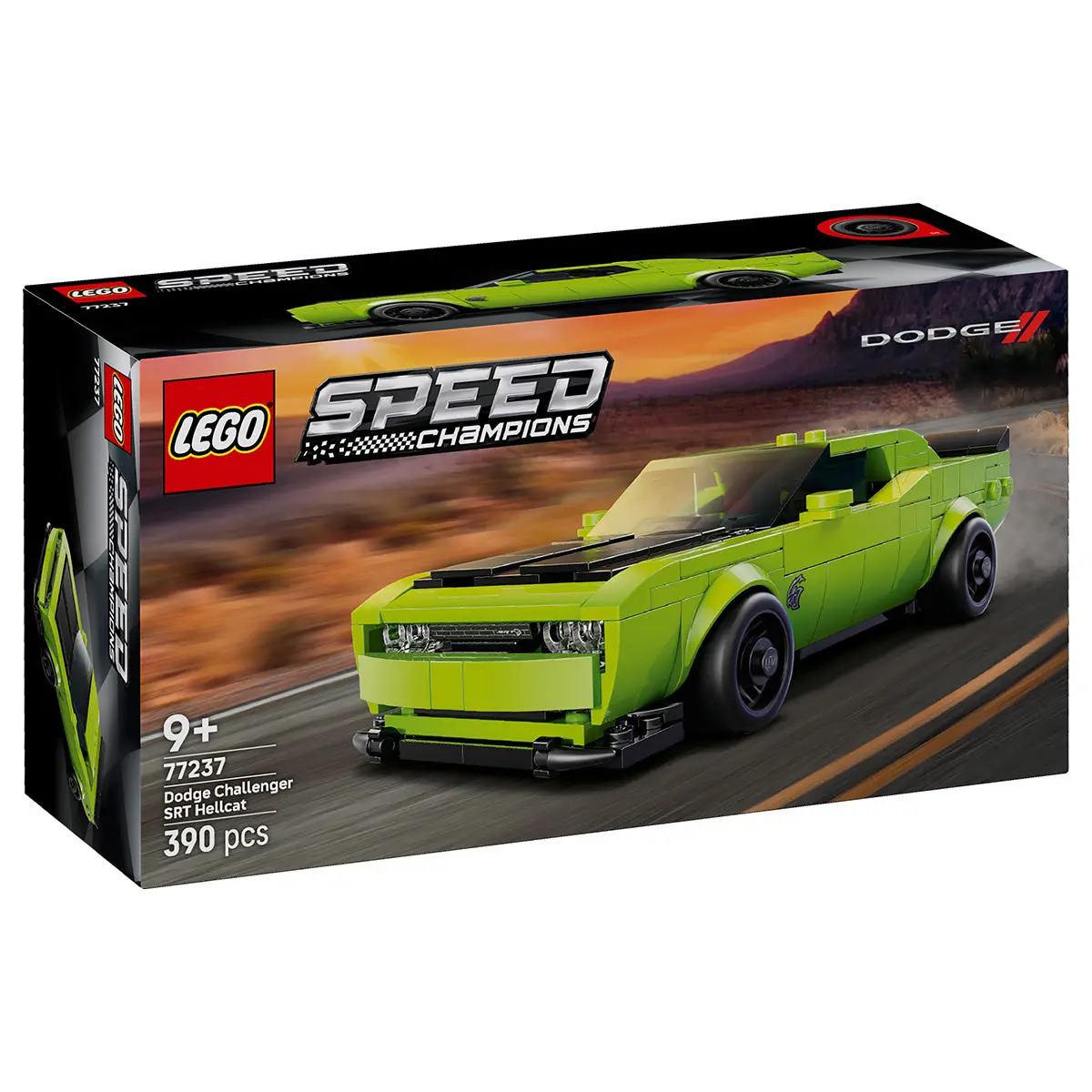 Lego Dodge Challenger Srt Hellcat Sports Car Building Set 1
