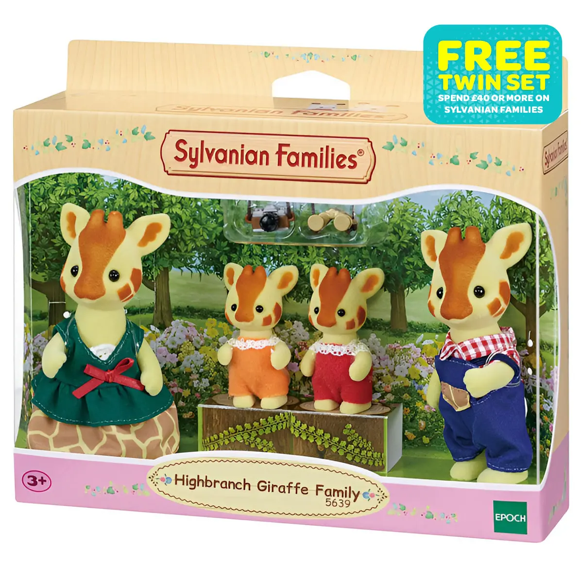 Sylvanian Families Highbranch Giraffe Family Set 1